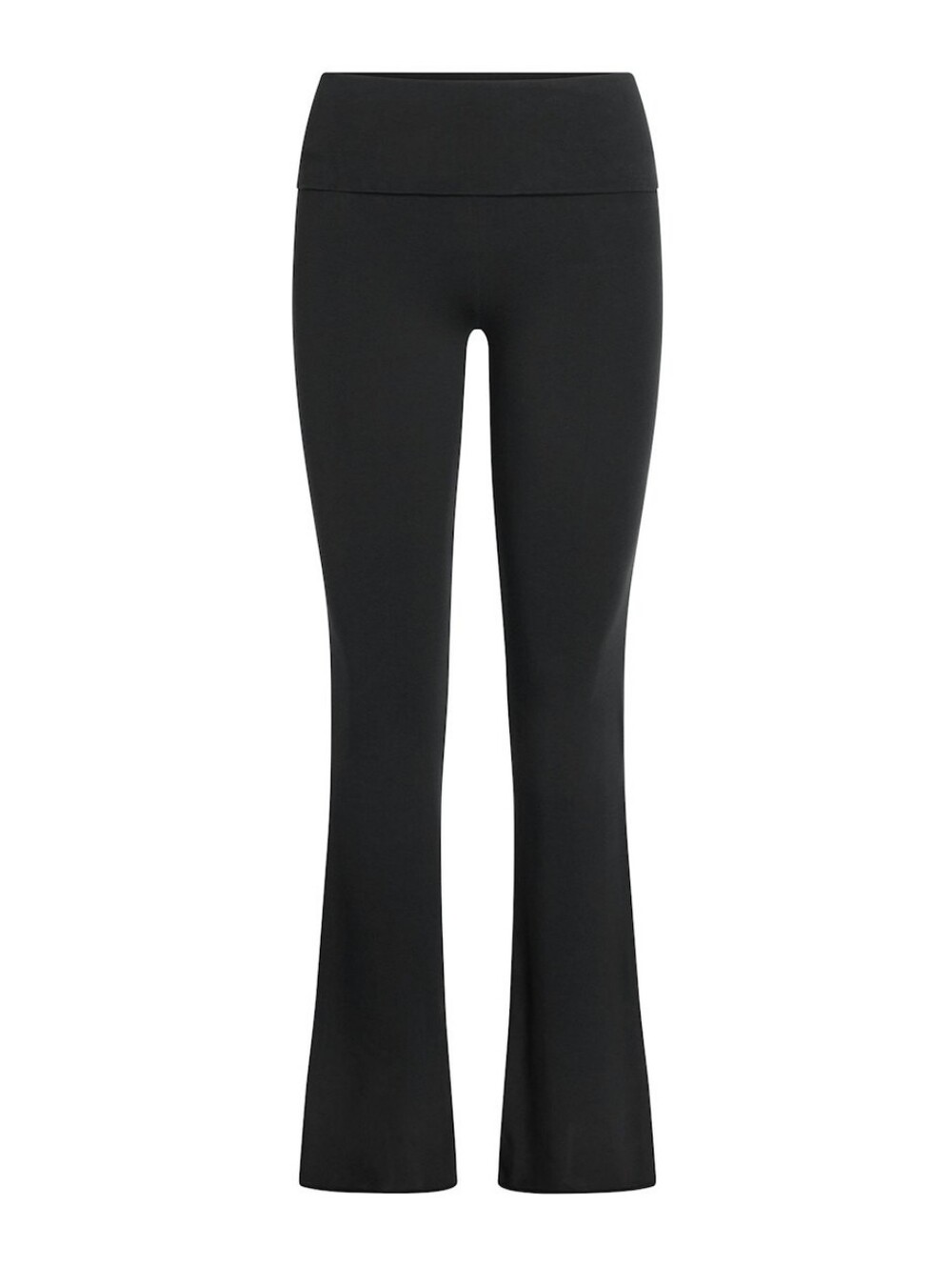 Womens Skims Cotton Jersey Foldover Pant Soot Medium